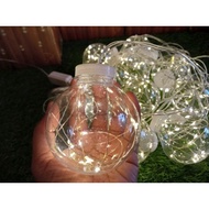 Lampu bola dekorasi // lampu gantung // lampu bola natal // dekorasi pelaminan // backdrop