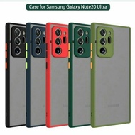 Samsung Note 20 Ultra Case Softcase Frosted Matte Hardcase Casing Samsung Note 20 Ultra