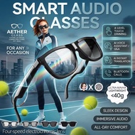 New 4-Levels Electrochromic AI Glasse Bluetooth Smart Glasses ChatGPT 164+Language Translation Music