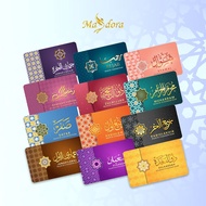 MASDORA 999.9 Gold 1/2 Dinar (2.125GM) ~ Islamic Calendar Collection (EMAS 999.9/24K)