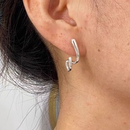 Korean-style line earrings with unique design, simple and fashionable versatile earrings that exude 