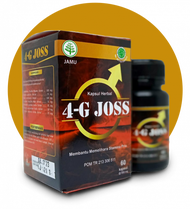 4G Joss Obat Herbal Asli BPOM Isi 60 Kapsul Obat Kuat Tahan Buat Lelaki