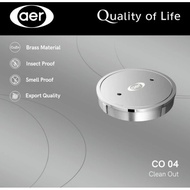 Clean Out / CO AER Brass 4 inches
