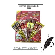 [IMPORT] - Hennaa / Henna Tangan Kode HT1 Golecha Halal Untuk Sholat
