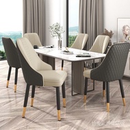 《Chinese mainland delivery, 10-20 days arrival》Leisure Chair Dining Table Modern Armchair Mahjong Chair Hotel Chair Light Luxury Nordic Home Coffee Simple Stool PGRZ