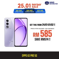 OPPO A3 Pro 5G (8GB RAM 256GB ROM) - READY STOCK, 1 Year OPPO MY Warranty, mmgbpmall a3pro 5g