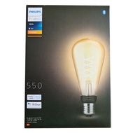 Philips Hue White Filament ST72 Edison 7W (550 Lumen) E27 LED Smart Light Bulb