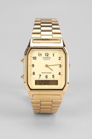 CASIO AQ 230 GOLD ORIGINAL