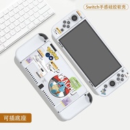 Cute Pikachu For Nintendo Switch NS Joy-Con Case Protective Shell Nintend Switch Oled Console Detachable Case