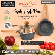 German MPASI Pan Set Mayba/ Gohappy BPA FREE