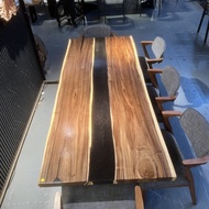 RAINTREE AOT DINING TABLE 8 SEATER LDT119 | DINING TABLE RAINTREE FURNITURE 8 SEATER | WOOD DINING T