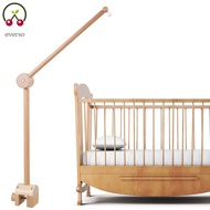 Baby Crib Mobile Arm 27inch Wooden Crib Mobile Holder Angle and Height Adjustable Crib Mobile Arm No