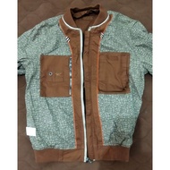 jaket bomber casual cardinal