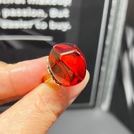 歐款新貨 波蘭製造 代理價 天然波羅的海血珀戒指 成色美 s925銀