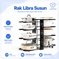 Pot rack multi-function rack/ kitchen rack/ iron pot rack/ multi-purpose tiered kitchen rack/