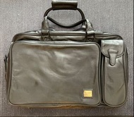 Vintage Condotti (人功手做) 真皮商務西裝旅行袋 Garment Bag 公事包