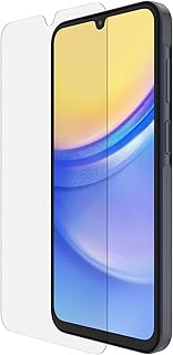 Belkin ScreenForce TemperedGlass Screen Protector for Samsung Galaxy A15, Anti-Scratch Screen Protec
