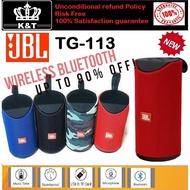 ✑✲◈K&amp;T TG113 JBL T113 Bluetooth Speaker Wireless Super Bass Outdoor Portable FM/TF/USB 3D Su