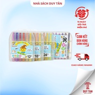 Grasp plastic box screw wax color set 12, 18, 24,36 colors - Screw cap crayons - M60909, 60910, 6091