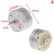 WORE RC500 Motor DC 6V 9V 12V Micro 32mm Round Spindle Motor for Robot Sweeper