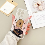 1ชิ้น เคสโทรศัพท์นุ่มความโปร่งใสสูง แบบมินิมอล ปกป้องด้วย TPU พิมพ์ UV เหมาะสำหรับ iPhone 16 Pro Max