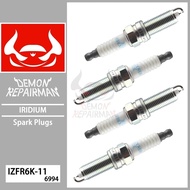 6pcs/lot IZFR6K 11 IZFR6K11 9807B-5617W 9807B5617W 6994 New IRIDIUM Spark Plug For Honda Accord 2003
