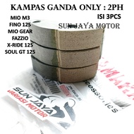 KAMPAS GANDA YAMAHA MIO M3 YAMAHA XRIDE 125cc MIO S MIO Z SOUL GT 125CC FREEGO KODE 2PH