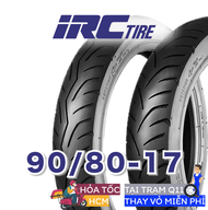[Chính hãng] Vỏ lốp xe máy IRC 90 80 17 chính hãng HỎA TỐC HCM thay miễn phí Q11 vỏ không ruột