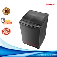 Mesin Cuci 1 Tabung SHARP ESM1050 MegaMouth Soft Door 10.5 KG Inverter
