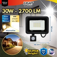 Motion Sensor LED Flood Light Outdoor 20W | 30W | 50W LED Spotlight Floodlight with Sensor Lampu Kec