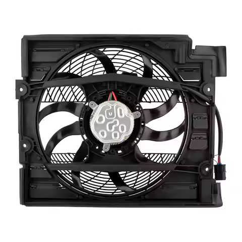 FOR BMW 5 Series E39 (95–03)/7 Series E38 (94–01) 300W Radiator Cooling Fan Assembly OE 64506908030 