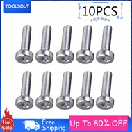 toolsoutdoor 10 PCS Torx Spline Screw Bolt T27 5mmx18mm For STIHL Chainsaw 9022 340 101