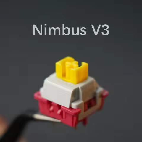 LEOBOG Nimbus V3 Switch Linear 45g 5-Pin Hot-Swappable Mechanical Keyboard Switch for Custom Gaming 