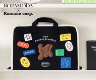 [สินค้าขายดี ] Romane Brunch Brother 13 Type Poodle open Laptop Pouch กระเป๋าใส่โน้ตบุ๊ค ลายลิขสิทธิ์แท้จากโรมาเน่ Made in Korea