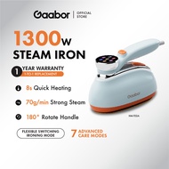 Gaabor Handheld Garment Steamer Iron Steam Portable Intelligent Garment Care Steam Pengukus Pakaian 