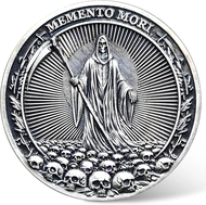 new Memento Mori Challenge Coin: A Timeless Reminder to Appreciate Lifes Fragility and Live Fully ho