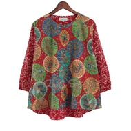 Hameeda blouse batik kombinasi 👚