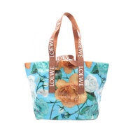 【二手】 LOEWE托特包 折疊購物袋 2WAY 多色乙烯基帆布 Paula's Ibiza 折疊購物袋 女款 A