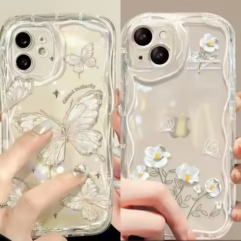Butterfly Case For Samsung Galaxy A16 5G A15 A25 A04 A05 A05S A06 A04E A13 A32 A33 A30 A31 A50 A22 A
