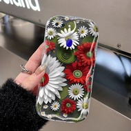 Casing HP OPPO R15 R17 Case HP Soft New Phone Case Cute aster Flower Pattern Silicone Protective Case Softcase