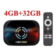 Android 14 TV BOX Amlogic S905X5M HK1 RBOX X50 Quad Core 4K LAN 1000M Dual Wifi6 BT 5.0 Voice Remote