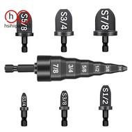 Flaring Drill Pipe Repairing Tubing Set 7Pcs Swaging Tool HVAC, Air Conditioner Copper Expander Tube