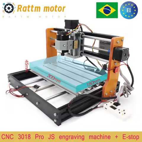 3018 Pro 3 Axis CNC GRBL Control DIY Mini Laser engraving Router Machine With E-stop + Off-line Cont
