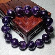 慧明小舖-烏拉圭紫水晶手珠/手鍊-尺寸約14mm-15珠-60g(430)
