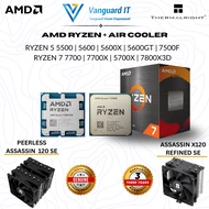 AMD RYZEN AM4/AM5  PROCESSOR 5 SERIES RYZEN 5 5500 / 5600 / 5600X / RYZEN 7 5700X/R5 8400F/R5 7600X