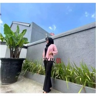 Adult women's pants_scuba Flare Scuba Highwaist/Women's PantsCutbray Flare Scuba Women's Pants