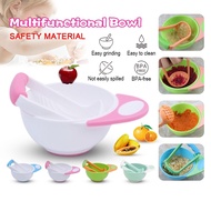 2 Pieces Of Food Grinding Cups Baby Bowl little pstore Set