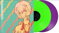 全新未開封—二十五週年限定黑膠(紫色半透綠)初號機色 Evangelion finally Vinyl LP EVA 初回限定新世紀福音戰士黑膠碟音樂專輯(包括主題曲殘酷天使)（凌波麗封面)全新未開