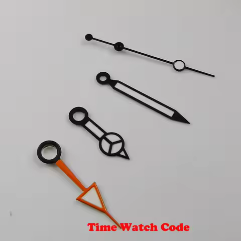 Black Watch Hands Accessories Fit NH34 NH35 NH36 Miyota 8215 821A DG 2813 3804 Orange GMT Hand