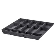 UPPDATERA Adjustable organiser for drawer, grey, 60 cm